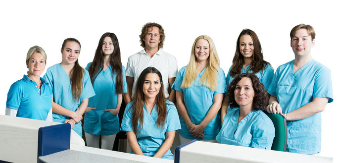 Praxisteam der Orthopädie in München Neuhausen